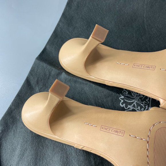 New Vince Camuto Semtera Block Heel Slide Sandal, Size 10 M - Picture 13 of 14